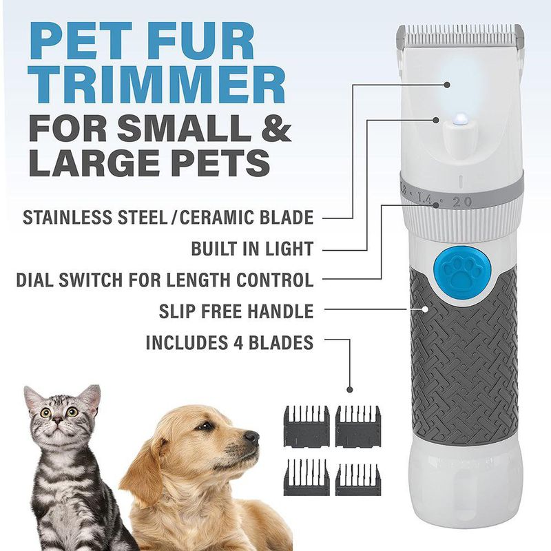 Recortadora Inalámbrica para Mascotas Paw Perfect