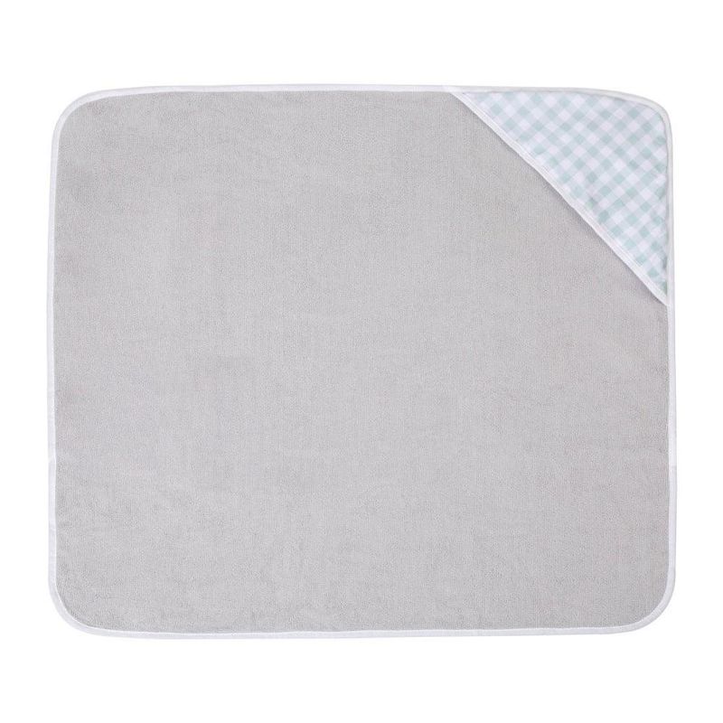 Set de Baño Toallas con Capucha y Paños Faciales Osos Verde