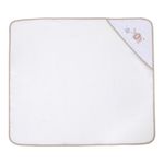 Set de Baño Toallas con Capucha y Paños Faciales Elefantes Beige