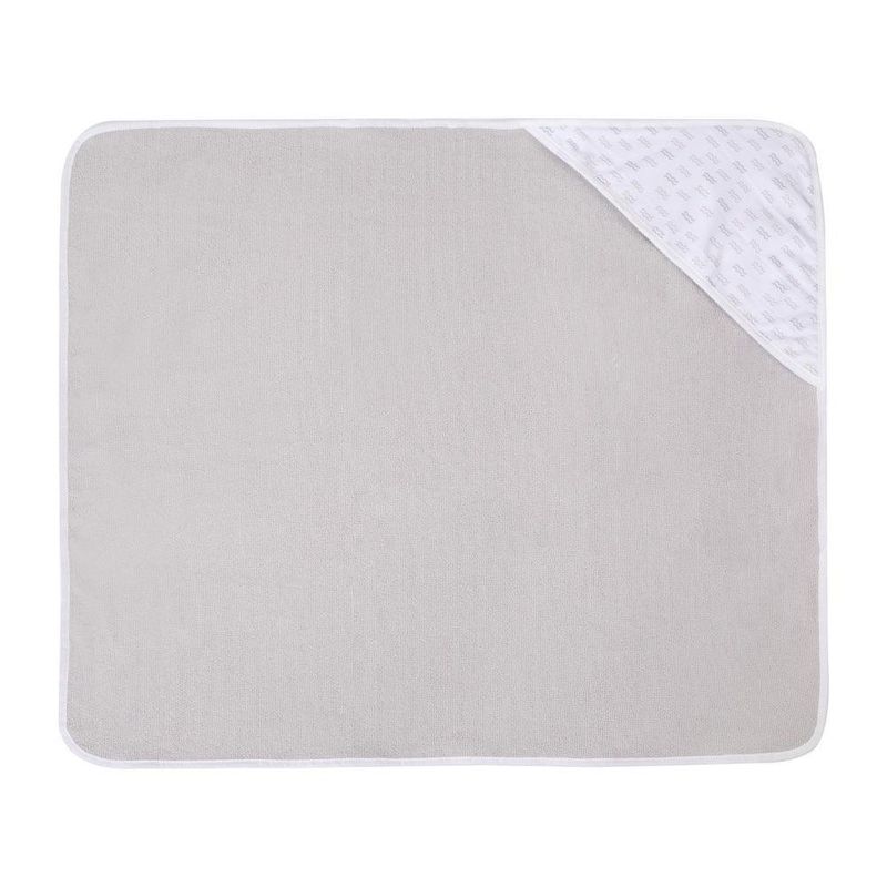 Set de Baño Toallas con Capucha y Paños Faciales Elefantes Beige