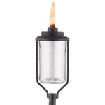 Antorcha Exterior Convertible de Vidrio y Metal 65 Plg