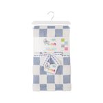 Frazada Cuadritos Azul