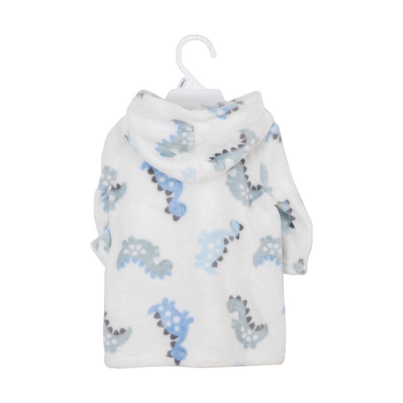 Set con Bata de Capucha, Manta y Peluche de Dinosaurio