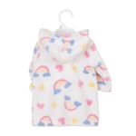 Bata de Franela con Arcoiris