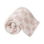 Frazada de Cuadritos Rosado
