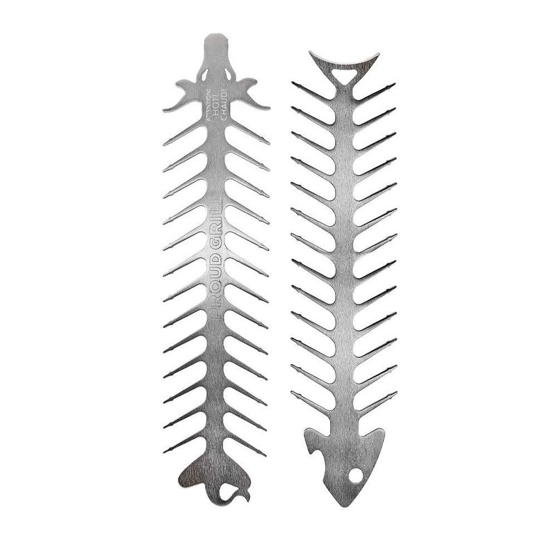Pinchos para Barbacoa de Acero Inoxidable Proud Grill Slide & Serve