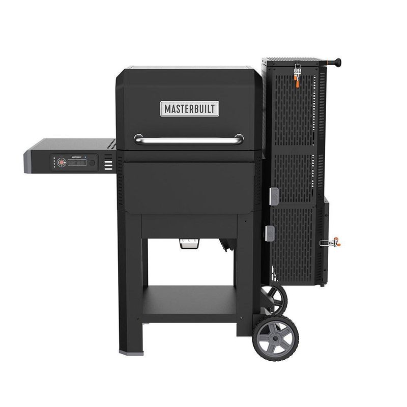 Parrilla y Ahumador Digital de Carbón Gravity Series 600 24 Plg