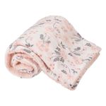 Set de Frazada y Almohadita para Bebé Diseño Floral
