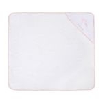 Set de Baño Toallas con Capucha y Paños Faciales Elefantes Rosa