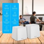Sistema Smart Wi-Fi Mesh Doble 2.4 GHz y 5 GHz