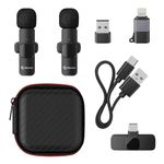 Micrófonos Inalámbricos de Solapa USB/USB-C/Lightning