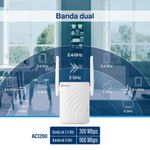 Repetidor Router Wi-Fi Doble Banda 2.4 GHz y 5 GHz
