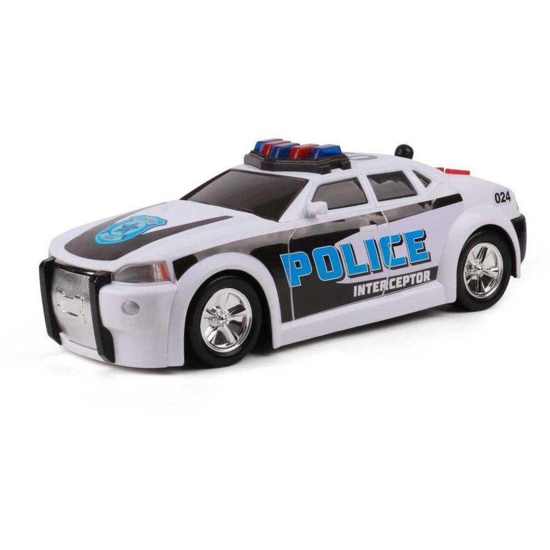 Carro De Policía Motorizado 16 Pulgadas