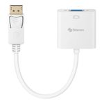 Adaptador DisplayPort a VGA Blanco