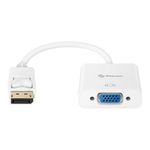 Adaptador DisplayPort a VGA Blanco