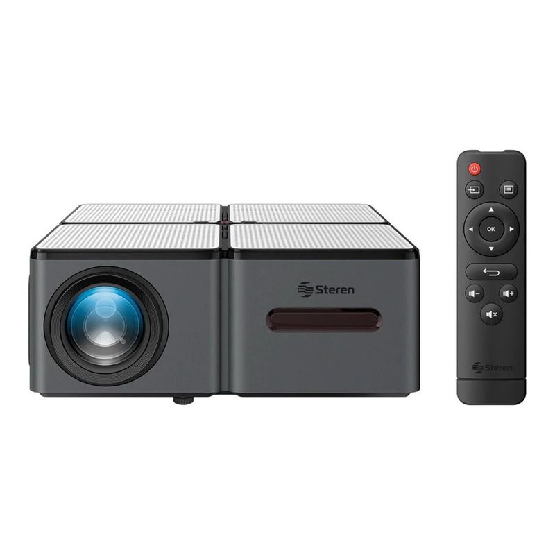 Proyector Multimedia Full HD 14,000 Lm Función Espejo y Bluetooth