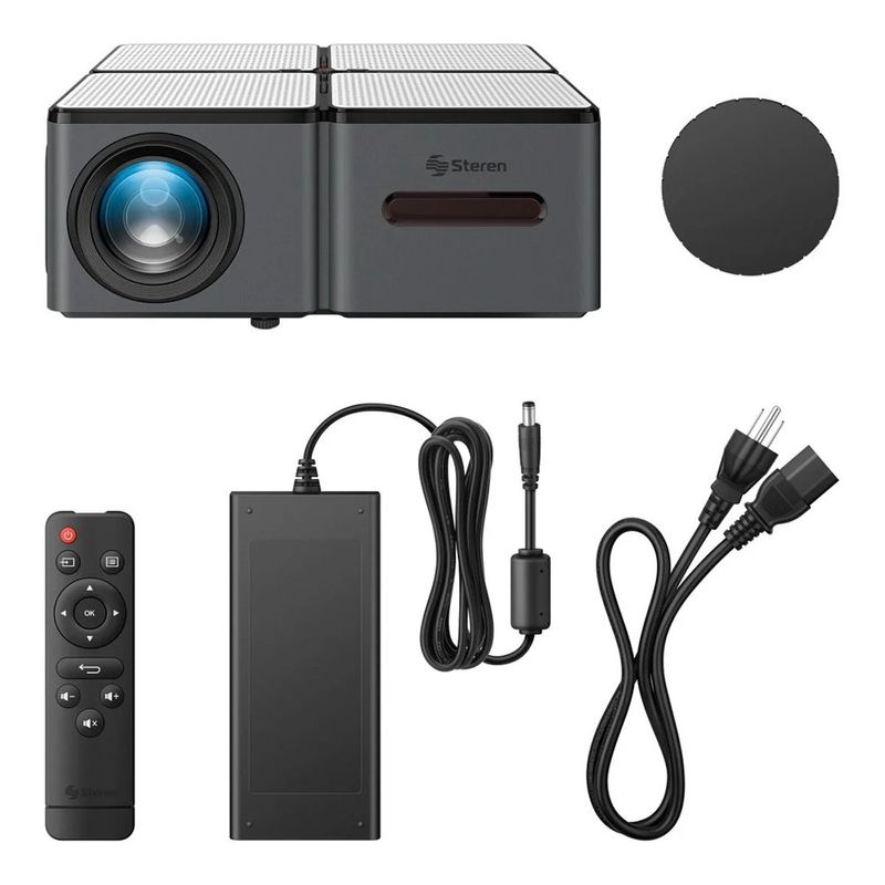 Proyector Multimedia Full HD 14,000 Lm Función Espejo y Bluetooth