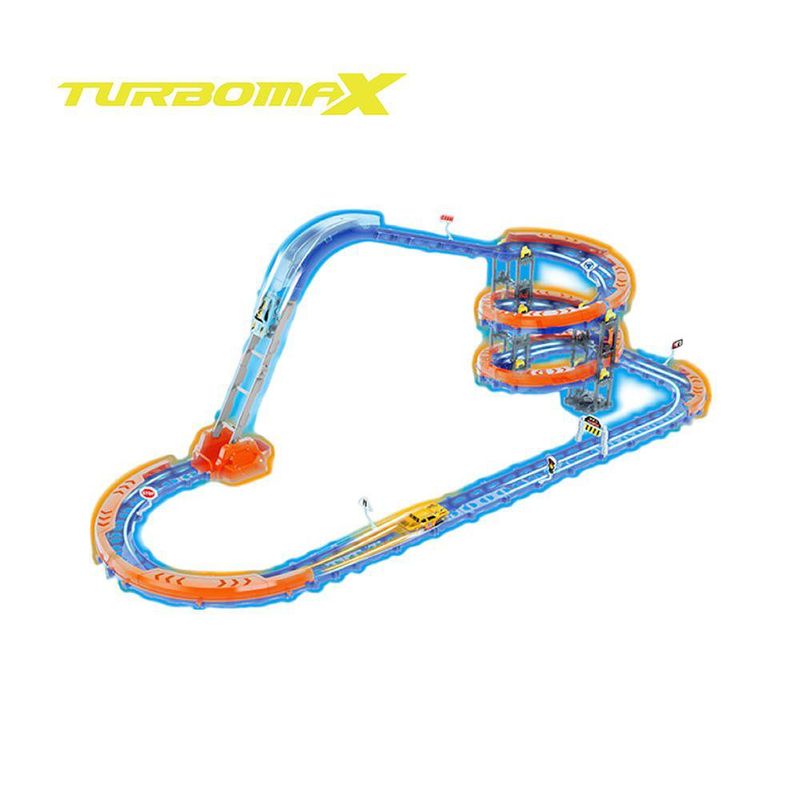 Pista de Carreras con Baterías 55 x 26 Cm