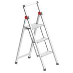 Escalera de Aluminio Delgada 3 Gradas