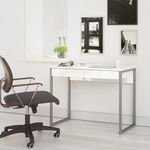 Escritorio Blanco con 2 Gavetas