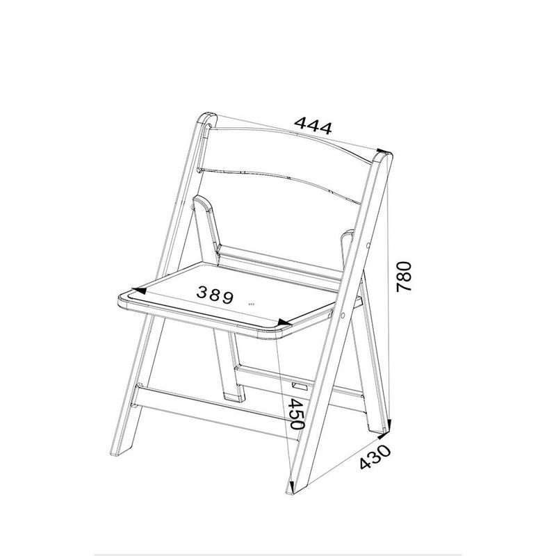 Silla Plegable Café
