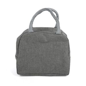 Lonchera Térmica Gris