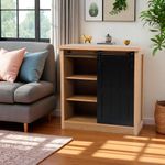 Mueble con 3 Niveles y Puerta Corrediza Fiore