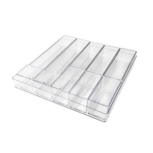 Set Transparente de Organizadores para Escritorio