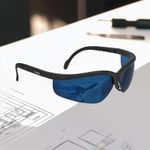 Lentes De Seguridad Diseño Deportivo Azul - Truper
