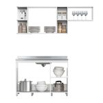 Juego de Gabinetes para Cocina Blanco