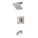 Mezcladora Monomando para Ducha y Arteza  Kenzo Níquel