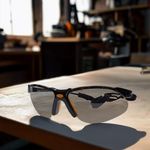 Lentes De Seguridad Con Cuerda Oscuros - Safety