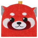 Guante De Baño Panda Rojo - Zoocchini