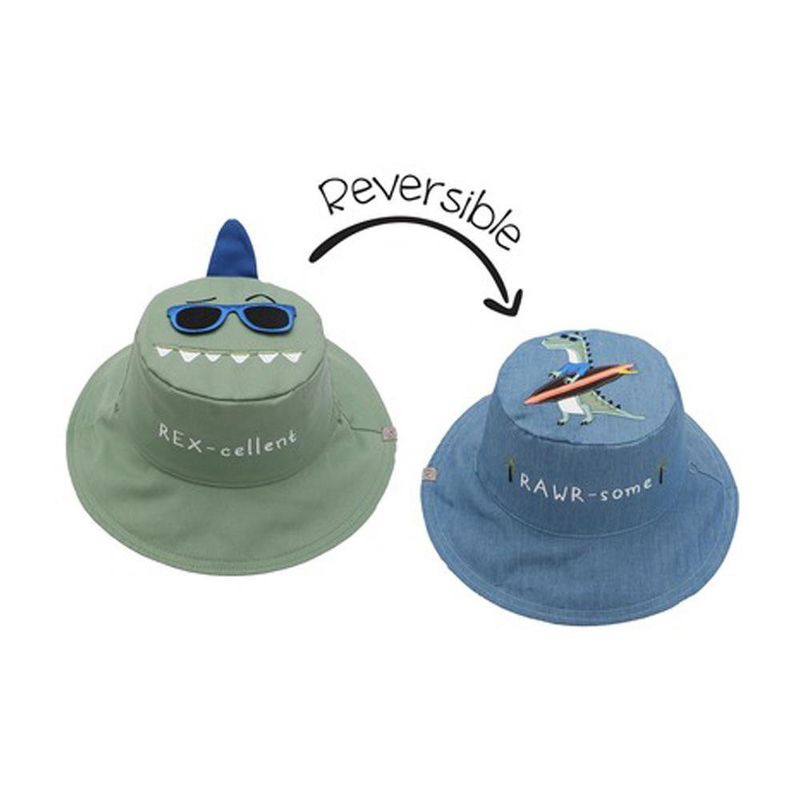 Sombrero Reversible Dino/Surfista 6-24M