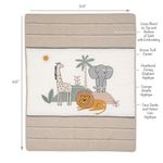 Set De Cuna Aventuras De Jungla 3Pzas