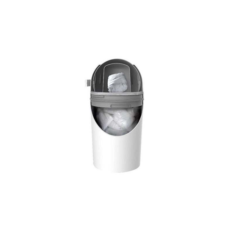 Tacho Contenedor De Pañales Para Bebé C110 Blanco