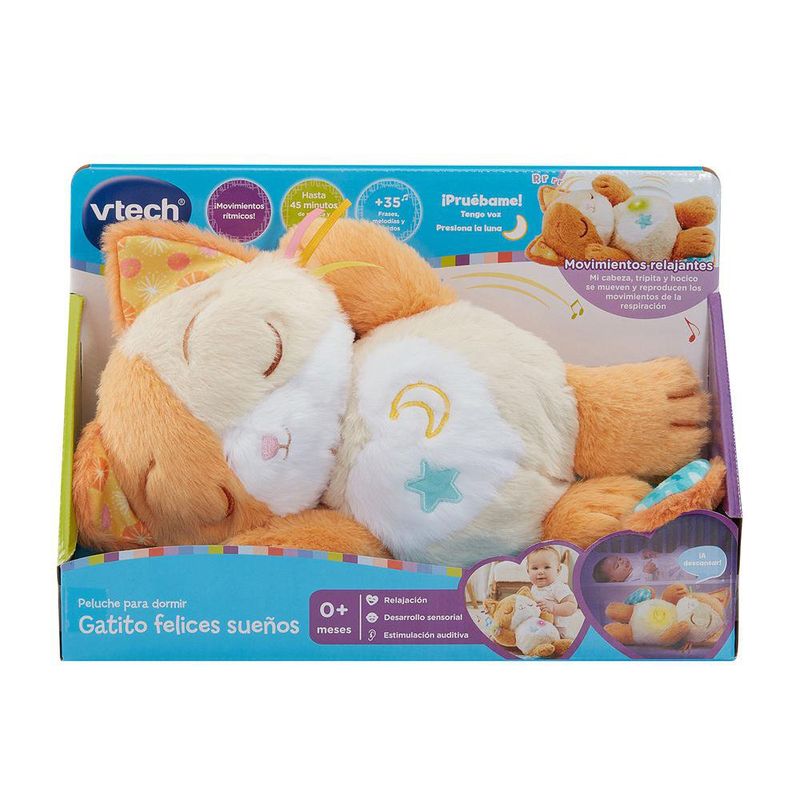 Peluche Gatito Dulces Sueños