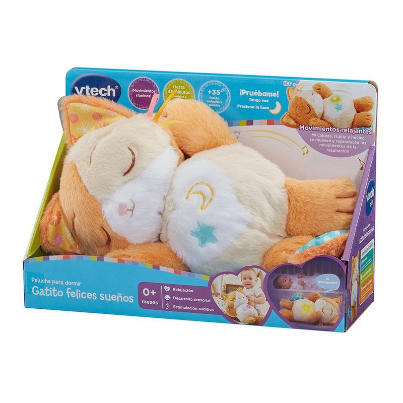 Peluche Gatito Dulces Sueños