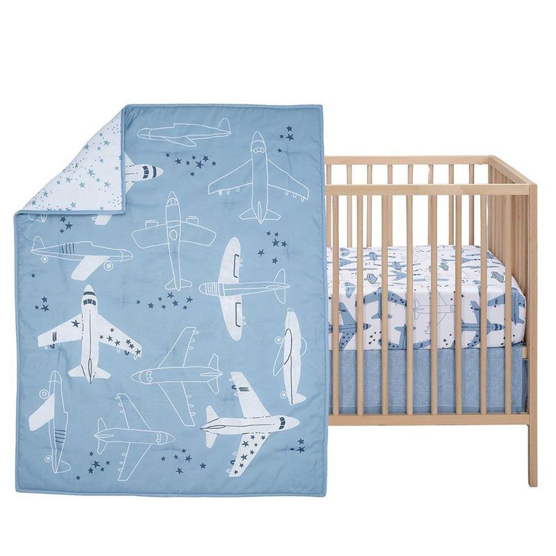 Set De Cuna Aviador 3Pzas