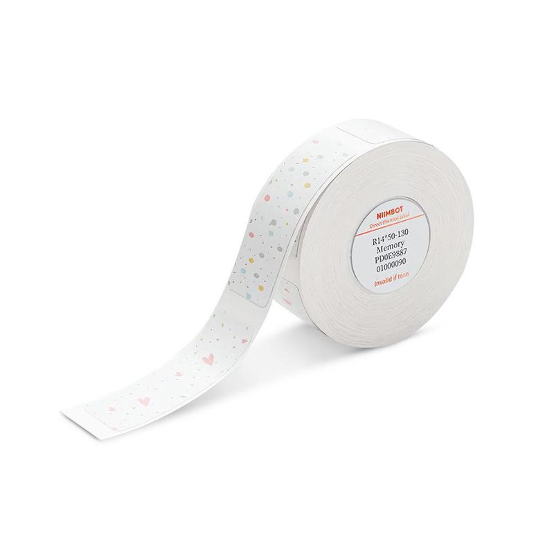 Etiquetas Térmicas Blancas para Etiquetadora 12x30 Mm