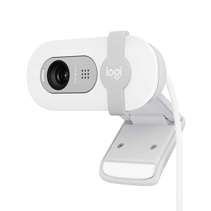 Cámara Web Logitech Brio 100 Full HD USB Blanca