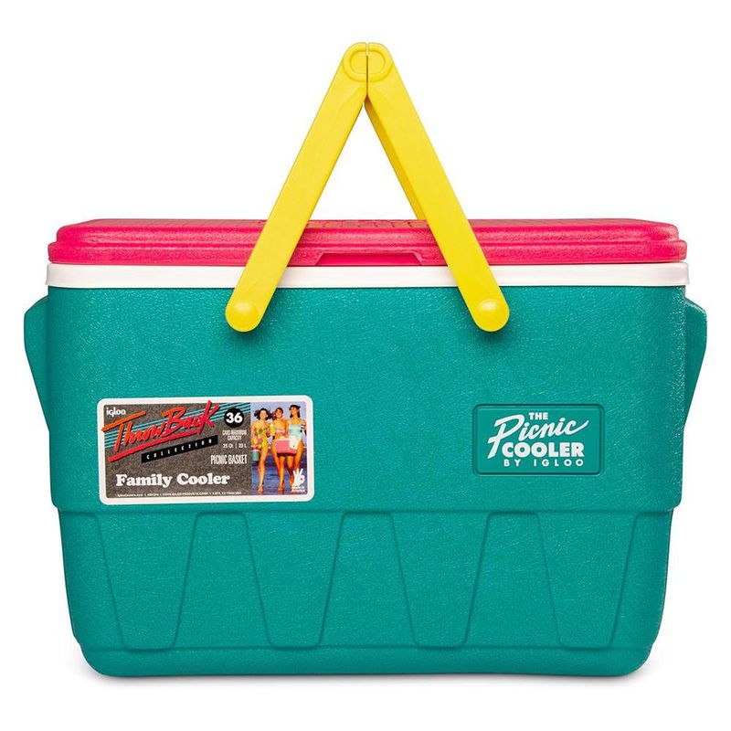 Hielera Retro Tipo Picnic de 23 Lts