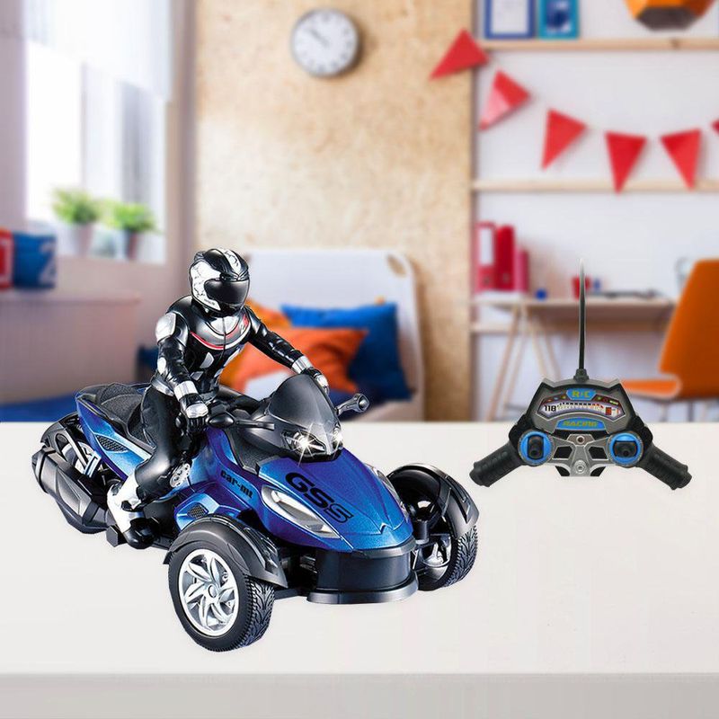 Moto A Control Remoto Azul - Koala Kids