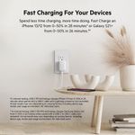 Cargador de Pared con Puerto USB-C y Cable Lightning 20 W