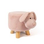 Banco Infantil con Diseño de Conejo