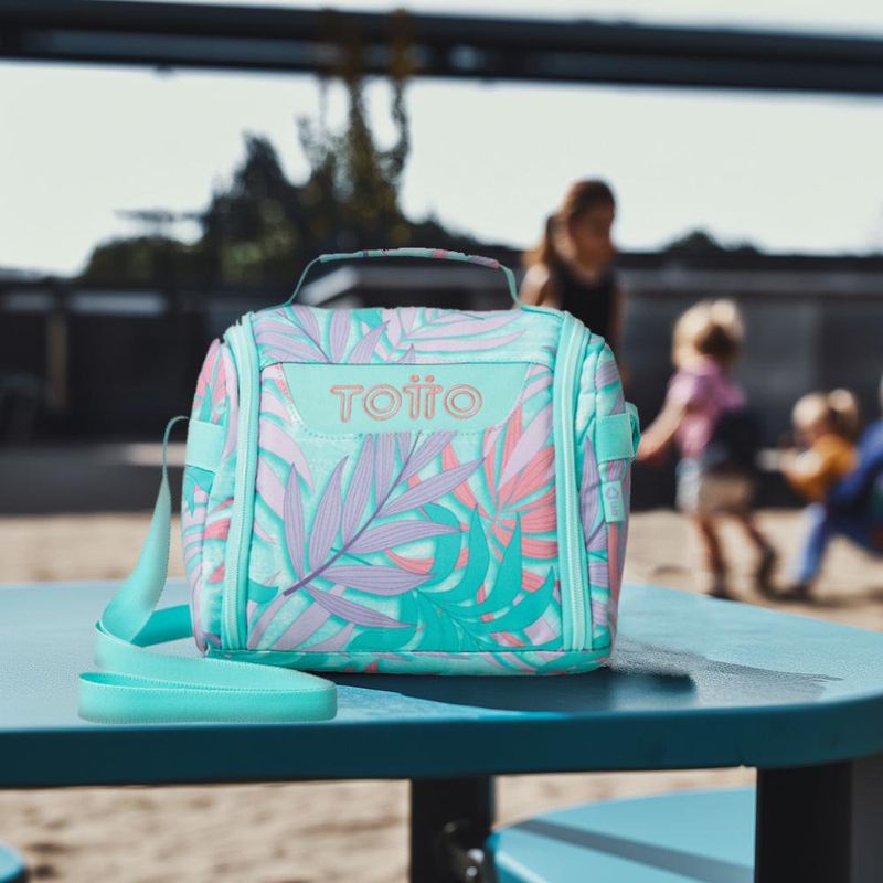 Lonchera Diseño Hojas Resaltador