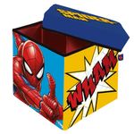 Taburete de Almacenamiento Diseño Spider-Man