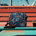 Lonchera Bicolor Negra Resaltador Eco-Friendly