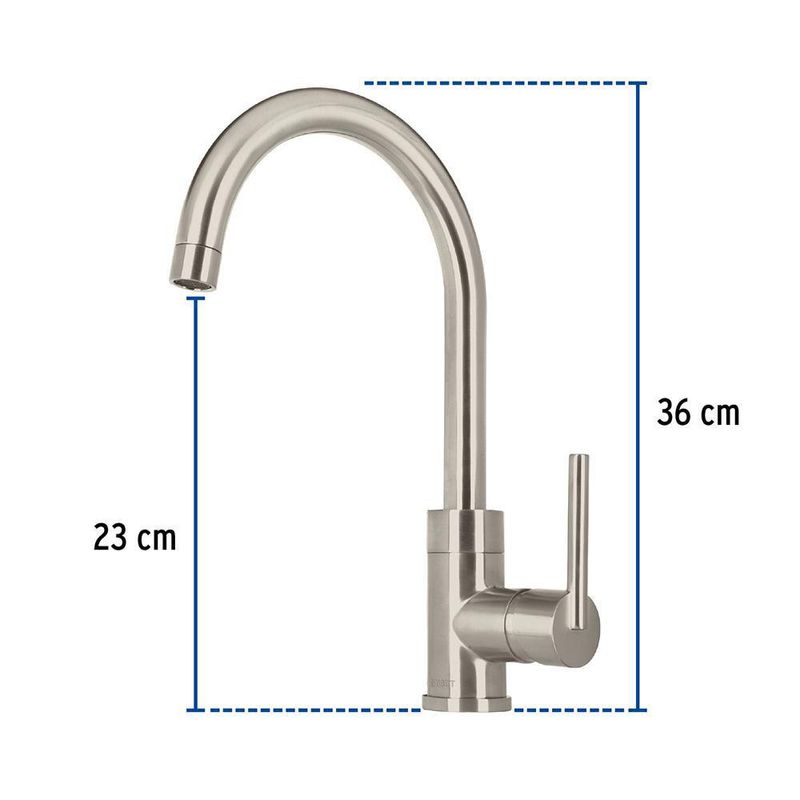 Mezcladora Monomando Element para Lavaplatos - Foset