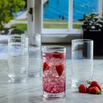 Set de 2 Vasos Altos Pisa Transparente